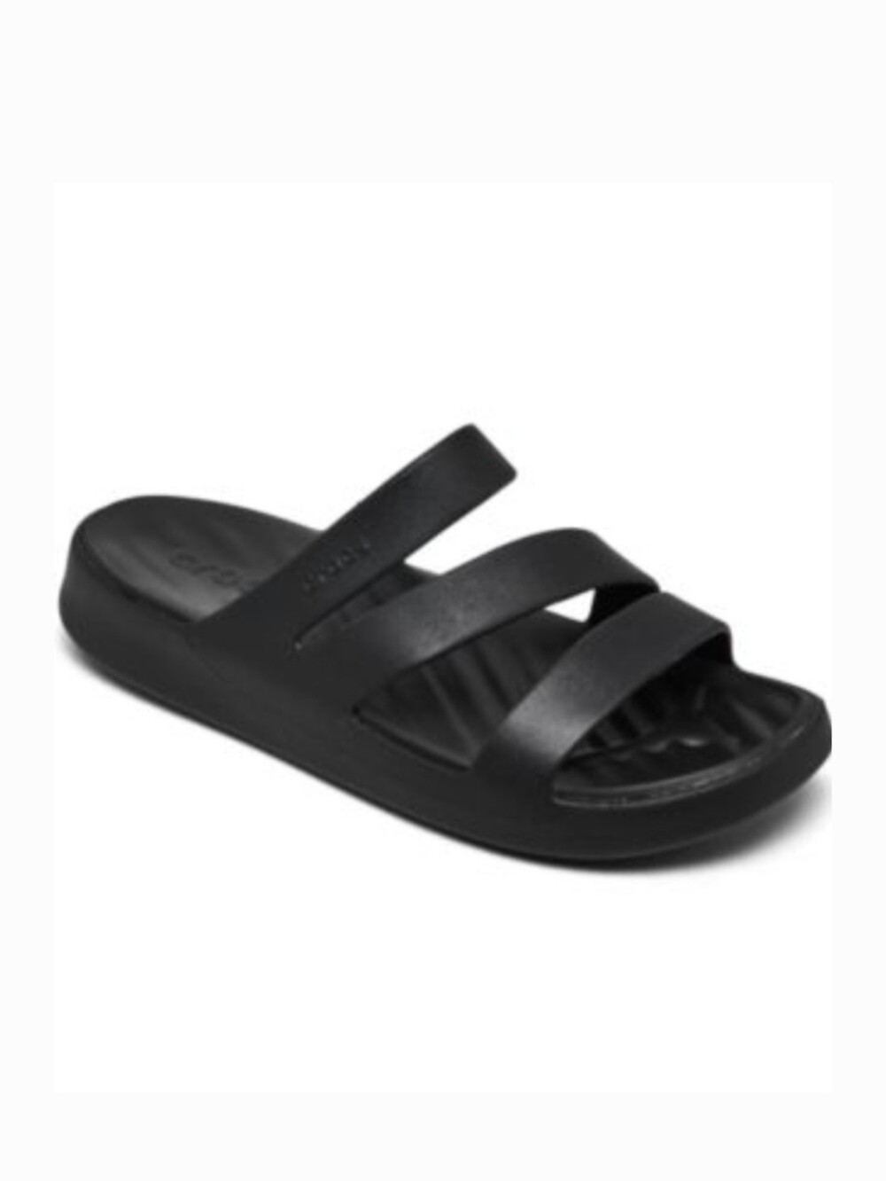 Crocs Getaway Strappy Sandals In Black Size 7
